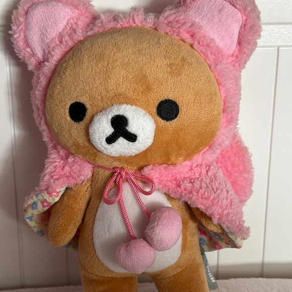 FREE SHIPPING RARE!!! Rilakkuma plushy from the squirrel forest series - Picture 1 of 2